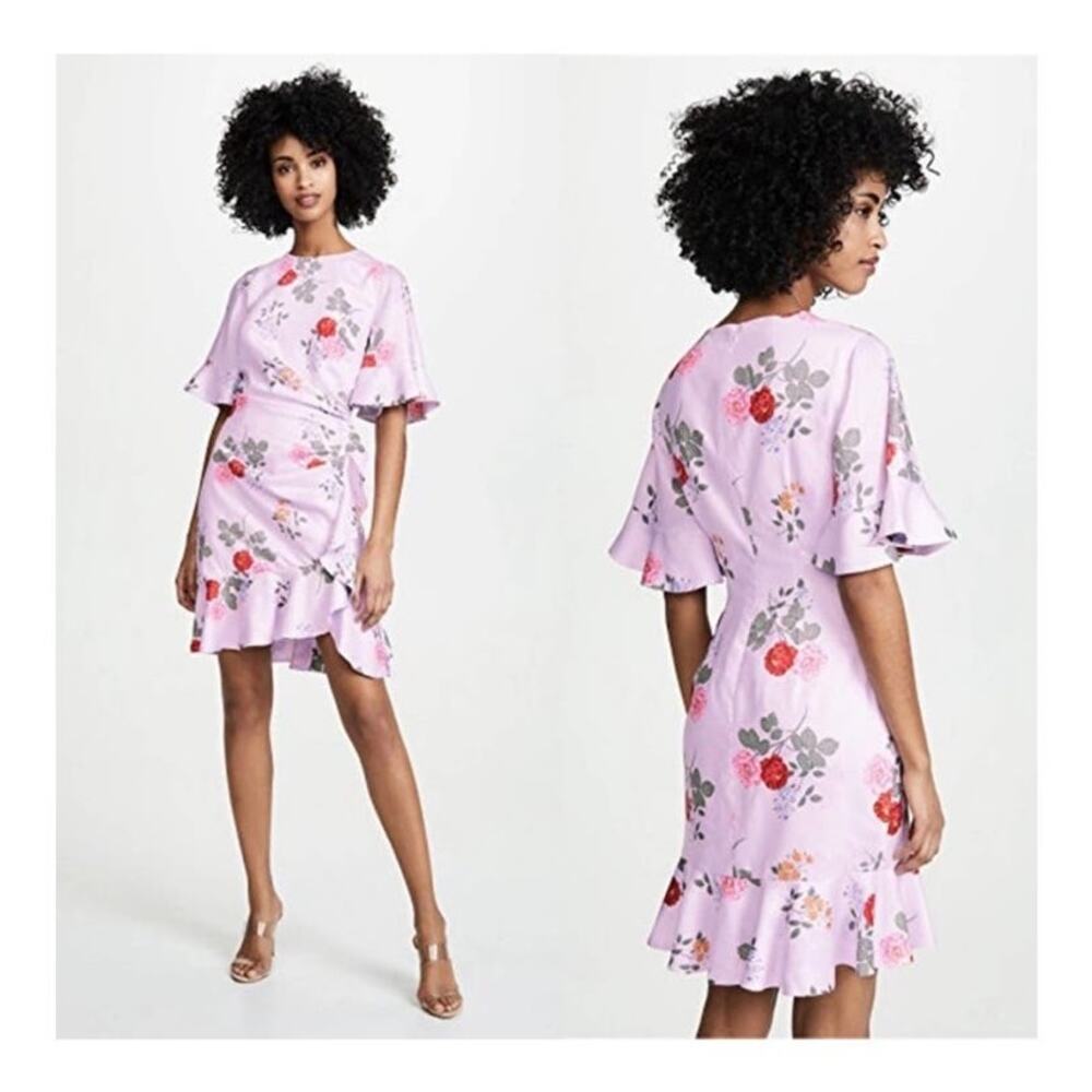Keepsake the Label Pretty‎ One Floral Mini Dress in Lilac Size M